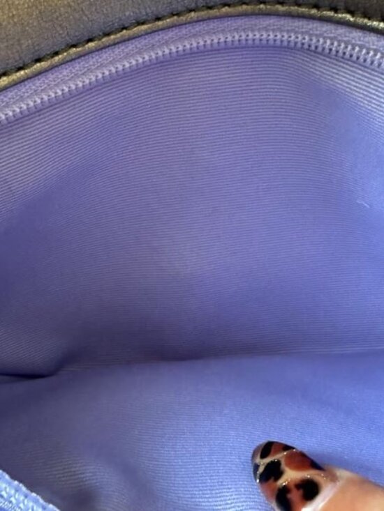 Coach Y2K Black Silver Optic Hamptons Soft Clip East West Shoulder Bag 3595 - Picture 7 of 10